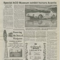 "Auburn-Cord-Duesenberg Festival Souvenir Guide" The Evening Star, Section 