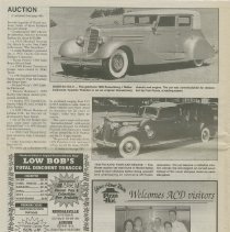 "Auburn-Cord-Duesenberg Festival Souvenir Guide" The Evening Star, Section 