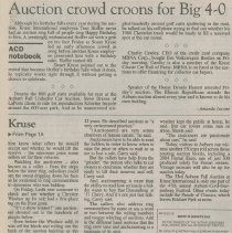 "550 cars cruise Kruse block" by Amanda Iacone, the Journal Gazette, August 30, 2003