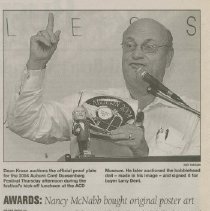 "Auction warms up for weekend" by Bill Gisel, the Evening Star, September 3, 2004