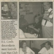 "Early Duesie makes rare visit" by Bill Gisel, the News - Sun, September 4, 2004