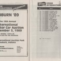 Box 7 - 2241, Kruse International Auburn 1989 Auction Booklet, Page 9