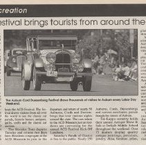 Box 7 - 2291, "auburn A Great Place To Call ‘home’" The Evening Star, July