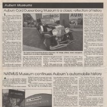Box 7 - 2291, "auburn A Great Place To Call ‘home’" The Evening Star, July