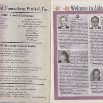 Box 7 - 2302, Auburn 2000 Souvenir Guide, Auburn-cord-duesenberg Festival B