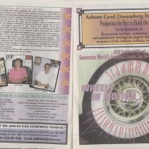Box 7 - 2302, Auburn 2000 Souvenir Guide, Auburn-cord-duesenberg Festival B