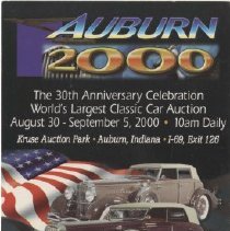 Auburn 2000 Ticket