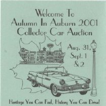 Welcome to Autumn in Auburn ticket