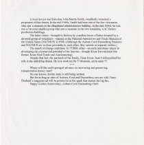 Box 7 - 2389, First Draft Of Press Release "phenomenon Of Acd Festival…", P