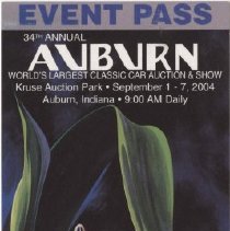 Auburn 2004 Event Pass