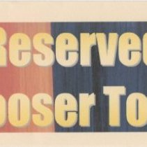 Reserved Hoosier Tour