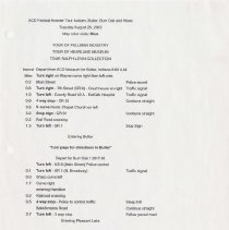 ACD Festival Hoosier Tour Auburn, Butler, Burr Oak and Howe