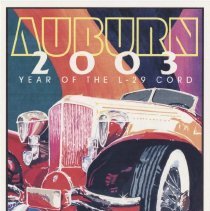 Auburn-Cord-Duesenberg Festival Art 2003 Posters