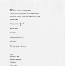 Hoosier Tour Committee Meeting Agenda. March 30, 2004