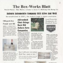 The Box - Works Blatt