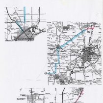 Thursday September 1 - Huntington to Auburn directions and maps