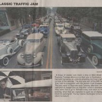 "One Classic Traffic Jam" the Herald - Press, August 31, 2005