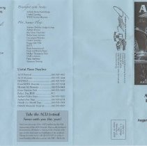 Auburn 2006 Schedule of Events flyer