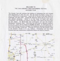 Welcome to the 34th Auburn-Cord-Duesenberg Festival Hoosier Tour