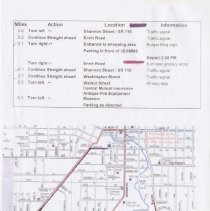 Box 7 - 2731, Wednesday September 2 - Van Wert To Delphos Directions And Ma