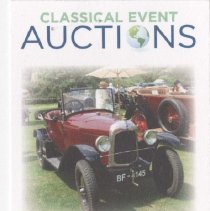 Box 7 - 2760, Classical Event Auctions Flyer With 2 Event Passes, Page 1
