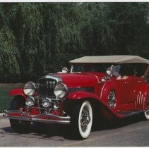 Red Duesenberg Model J