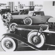 Museum showroom with several ACD cars