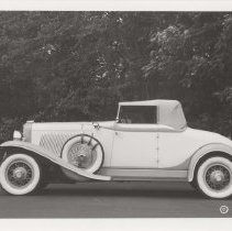 Side view of a 1931 Auburn cabriolet