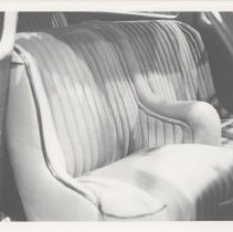 Front seat of a Cord 810 or 812 Beverly Sedan
