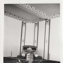 1936 Auburn 852 in the museum showroom