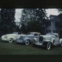 1931 - 1933 Auburn Speedster and two Cord 810 - 812 Phaetons