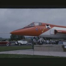 Close up of a Stinson Airplane