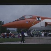 Close up of a Stinson Airplane