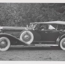1929 Duesenberg J-129 in a park