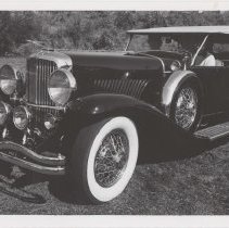 1929 Duesenberg Model J in a park