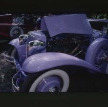 L - 29 Cord with open hood and engine showing