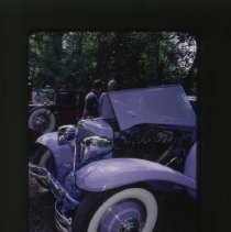 L - 29 Cord with open hood and engine showing