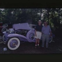 L - 29 Cord with open hood and engine showing