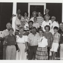 ACD Club members on a front porch