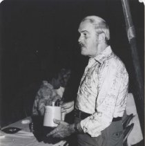 Leo Hutt with a pitcher