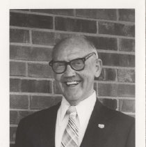 Ken VanAusdal  in an Auburn jacket