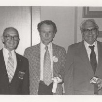 Ken VanAusdal and two ACD Club members