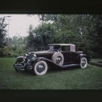 L - 29 Cord Cabriolet in a field