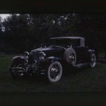 L - 29 Cord Cabriolet in a field