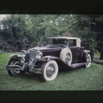 L - 29 Cord Cabriolet in a field