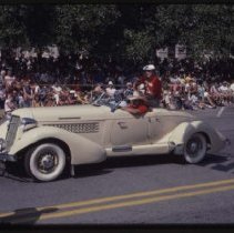 1935 or 1936 Auburn Speedster in the Parade of Classics
