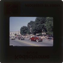 1931 Auburn Cabriolet, 1933 Auburn, and 1935 or 1936 Auburn in the Parade of Classics