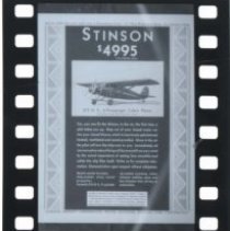 Century Air Lines Inc. Stinson ad