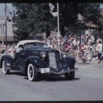 1935 or 1936 Auburn Speedster in the Parade of Classics