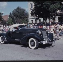 1935 or 1936 Auburn Speedster in the Parade of Classics